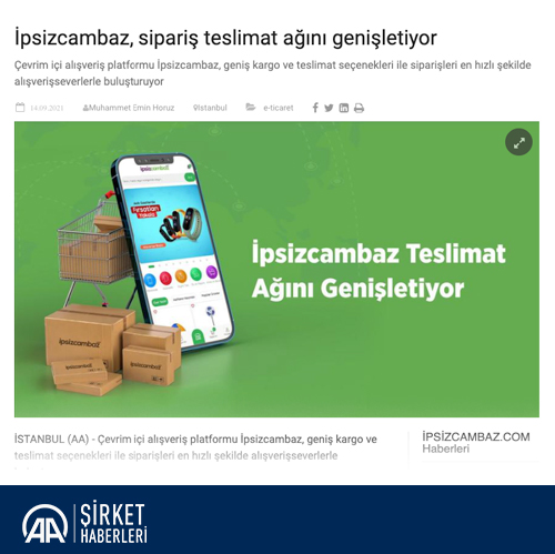 İpsizcambaz, sipariş teslimat ağını genişletiyor