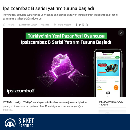 İpsizcambaz B serisi yatırım turuna başladı